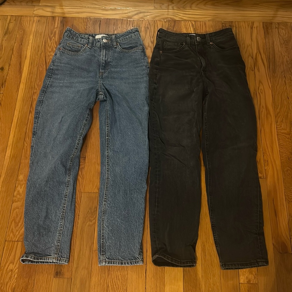 H&M Jeans - Two Pairs Light Wash and Dark